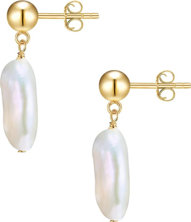 Image du produit Valero Pearls Femme argent sterling perle d'eau douce de culture or jaune - 28647 (Argent Sterling)