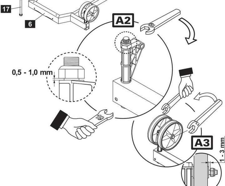 Produktbild Sponeta Achsaufhängung