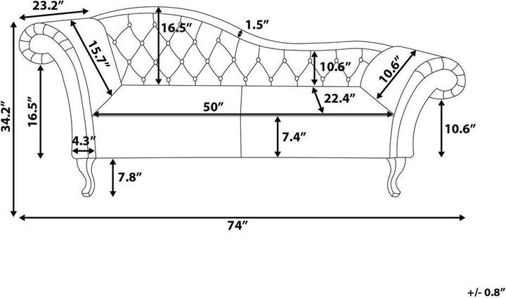 Produktbild Beliani Lattes