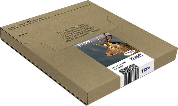 Actual product image Epson Multipack 3-colours T1306 DURABrite Ultra Ink EasyMail (M, C, Y)