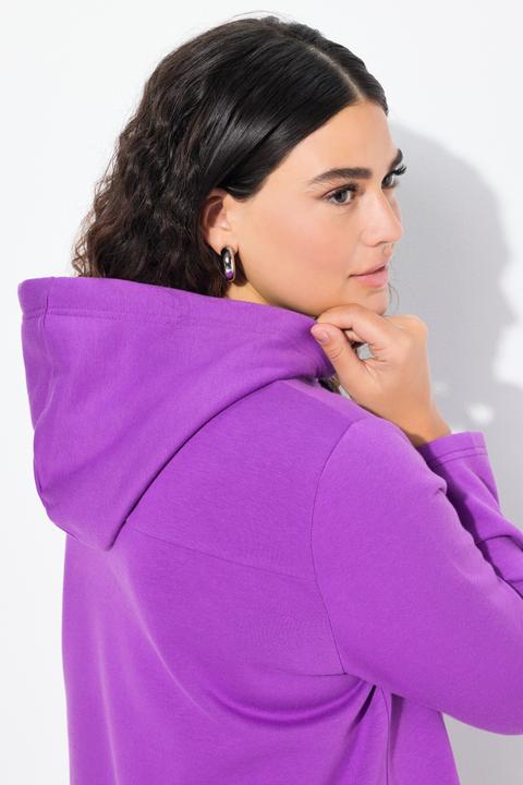 Produktbild Ulla Popken Hoodie, True, Kapuze, Kordel, Taschen, Langarm (42, 44)
