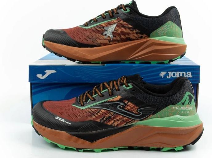 Actual product image Joma Kubor men's trail running shoes, off-road, cushioned, brown (42.5)