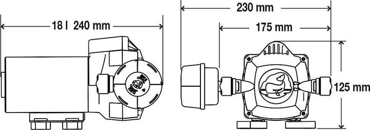 Image du produit Whale Pompe d'évier Universal