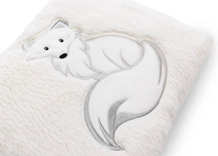 Actual product image NICI 61305 Pillow polar fox Vanja 25x30cm GREEN (25 x 30 cm)