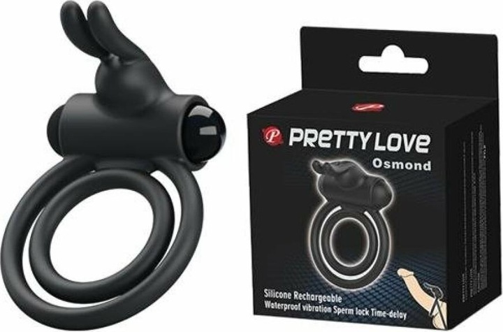 Image du produit Baile Pretty Love Osmond CockRing Vibro Schwarz