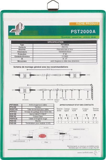 Image du produit Tarifold Panneau à facettes, DIN A4 vertical, assorti