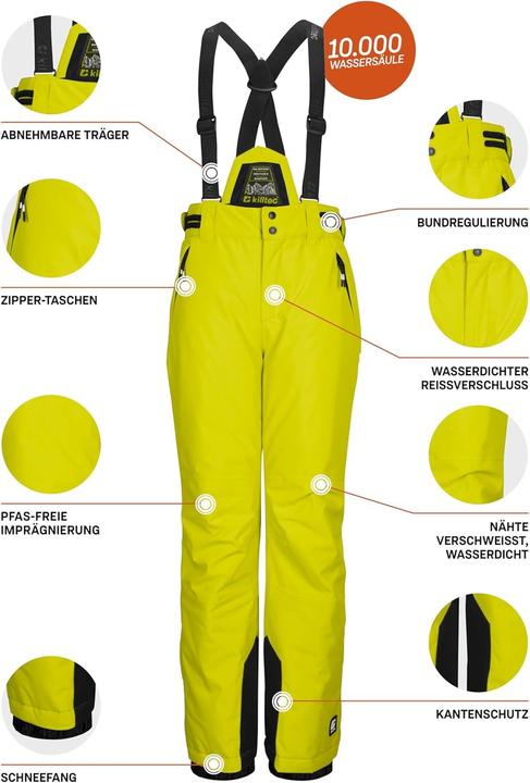 Immagine prodotto Killtec Boy's KSW 214 Ski Pants (128)