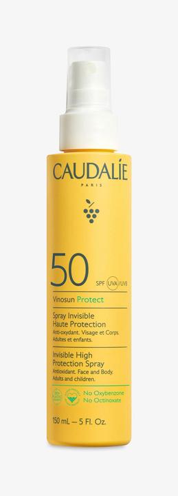 Actual product image Caudalie Vinosun Protect (Sun spray, SPF 50, 150 ml, 187 g)