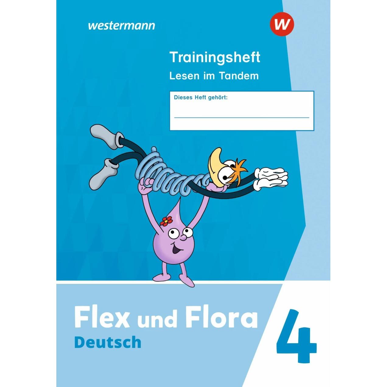 Flex und Flora 4. Trainingsheft Lesen im Tandem, Schulbücher