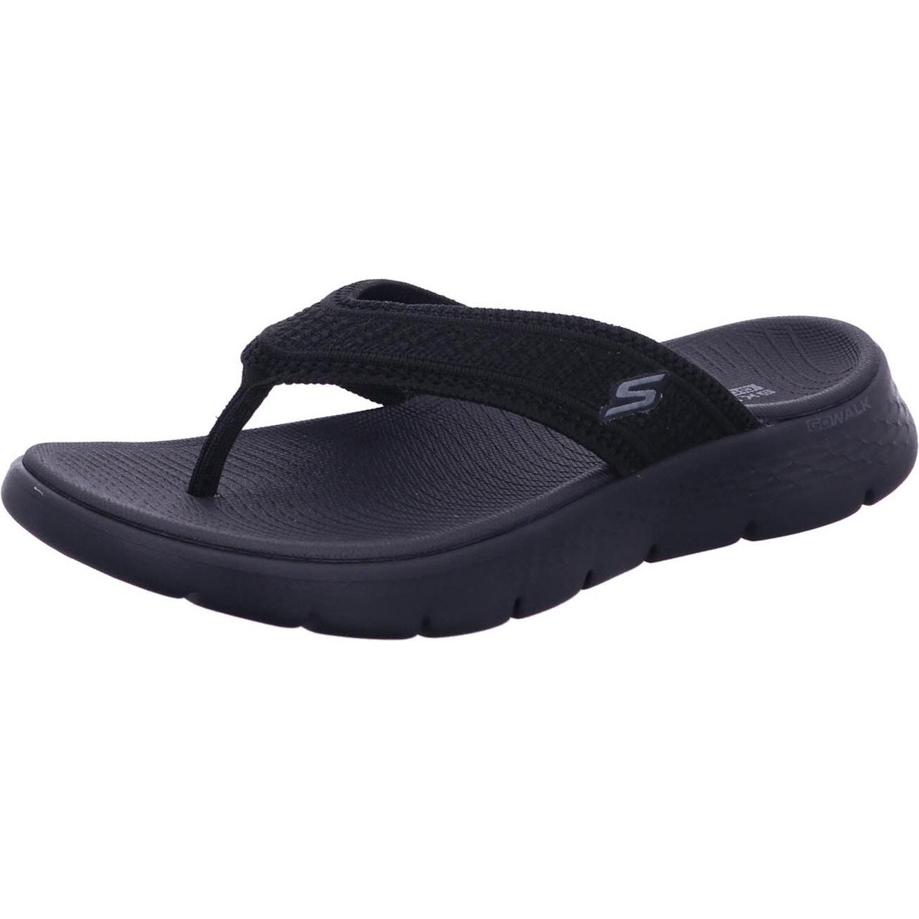 Skechers, Donne, Sandali + Ciabatte, GO WALK Flex Sandal - Holly - Sandalen - Damen, Nero, (36)