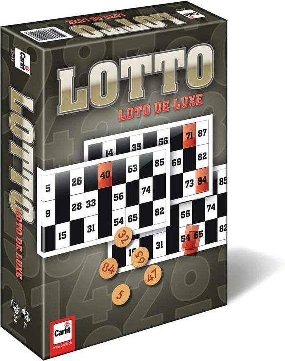 Image du produit Carlit Lotto de Luxe, numéro de jeu familial (Allemand, Français, Italien)
