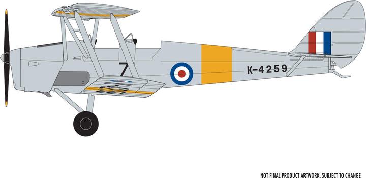Actual product image Airfix Kit de Havilland D.H.82a Tiger Moth 1:48
