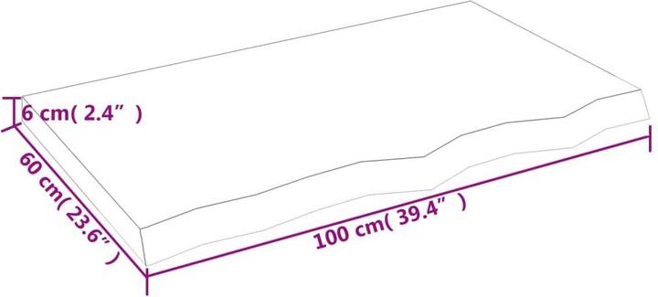 Immagine prodotto vidaXL Lian (100 x 60 x 6 cm)