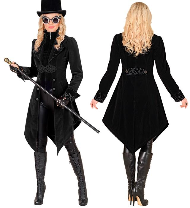 Immagine prodotto Widmann Schwarzer Gothic Mantel Aus Samt (M)