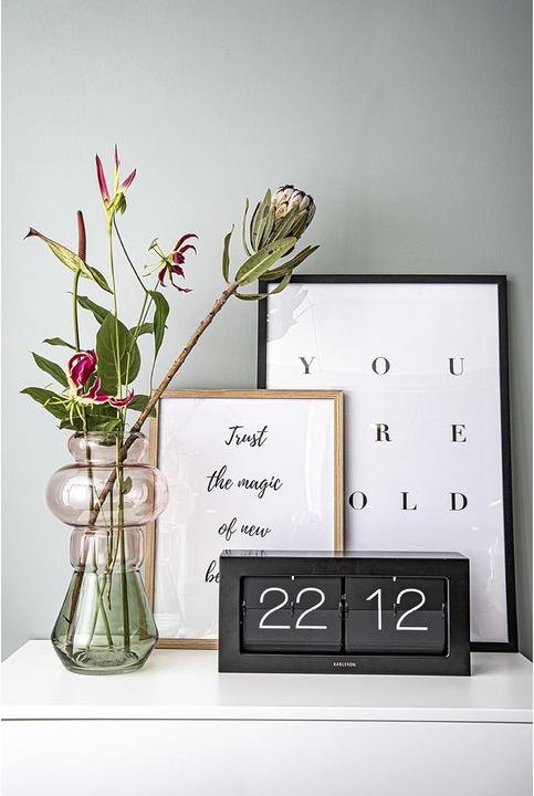 Produktbild Karlsson Tischuhr Boxed Schwarz