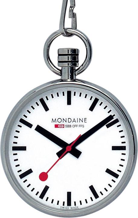 Mondaine Taschenuhr (Analoguhr, Swiss Made, Taschenuhr, 43 mm)