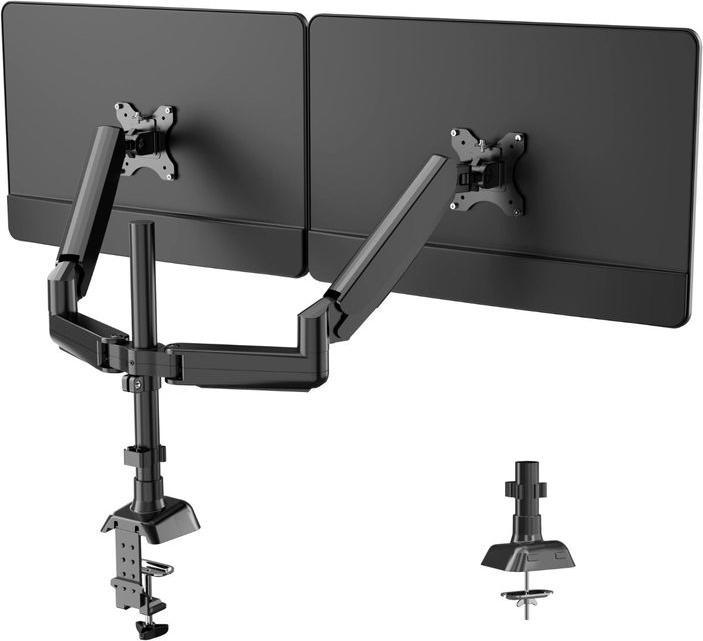 Actual product image Hermex Monitor arm 2 monitors (Table, 32")
