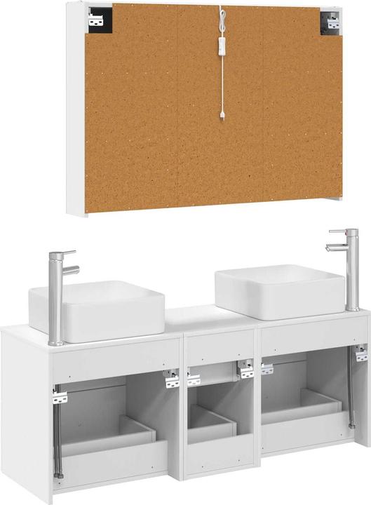 Actual product image vidaXL Badezimmermöbel (15.50 x 103.50 x 70 cm)