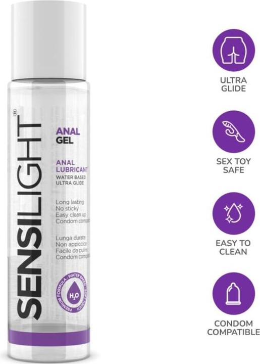 Actual product image Intimateline Sensilight Anal Gel 60ml (60 ml)