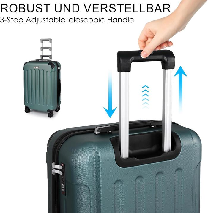 Produktbild Tan.Tomi 3-teiliges Hartschalenkoffer-Set (95 l)