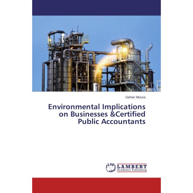 Environmental Implications on Businesses &Certified Public Accountants, Fachbücher