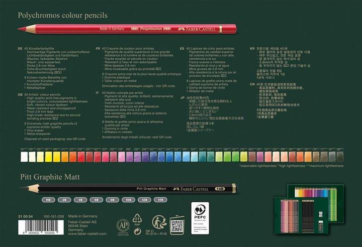Produktbild Faber-Castell Polychromos & Pitt Graphite (50x)