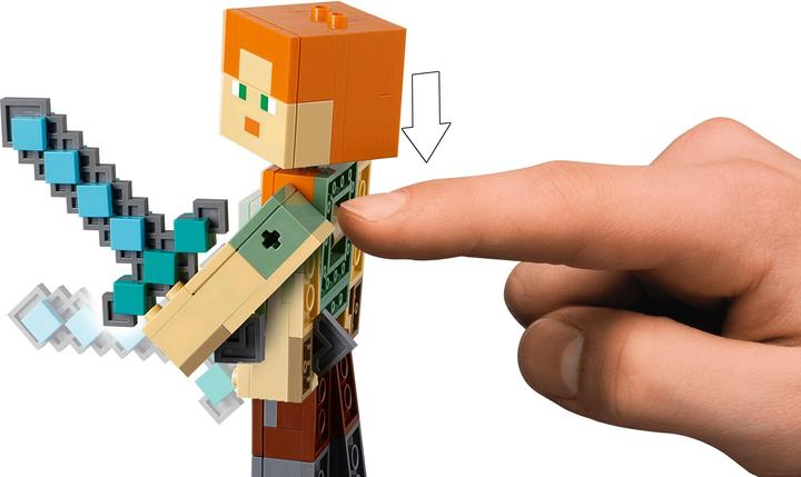 Produktbild LEGO Alex mit Huhn (21149, LEGO Minecraft)