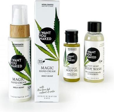 Produktbild I want you naked Geschenkbox LET'S GET WILD BABY! - Holly Hemp Box