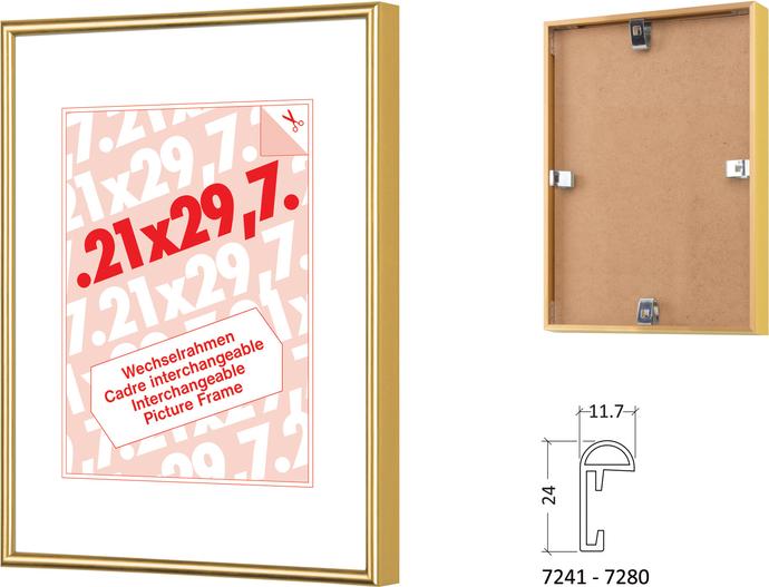 Actual product image Debex Plastic interchangeable frame (40 x 50 cm)