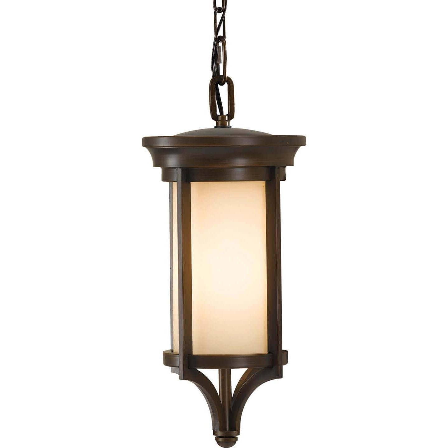 Elstead Lighting, Gartenbeleuchtung, Merrill Aussen-Hängeleuchte E27 Heritage Bronze (E27, IP20)