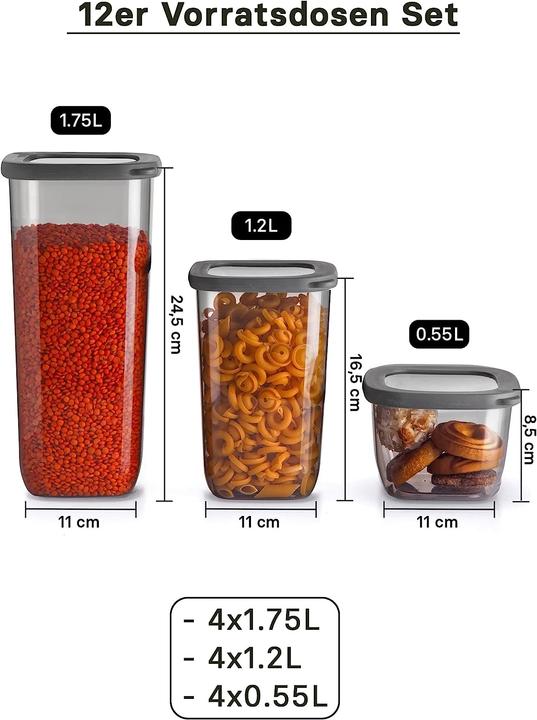 Actual product image Uandu Vorratsdosen Set (1.75 l)