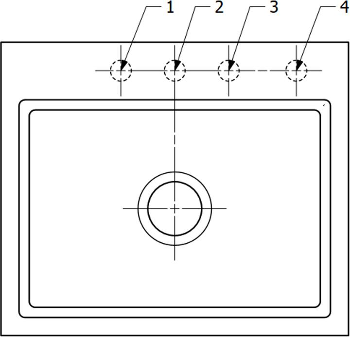 Image du produit Villeroy & Boch V&B Evier SUBWAY STYLE 60 S FLAT 580x490mm démontable alu avec commande manuelle grise (Evier encastré)