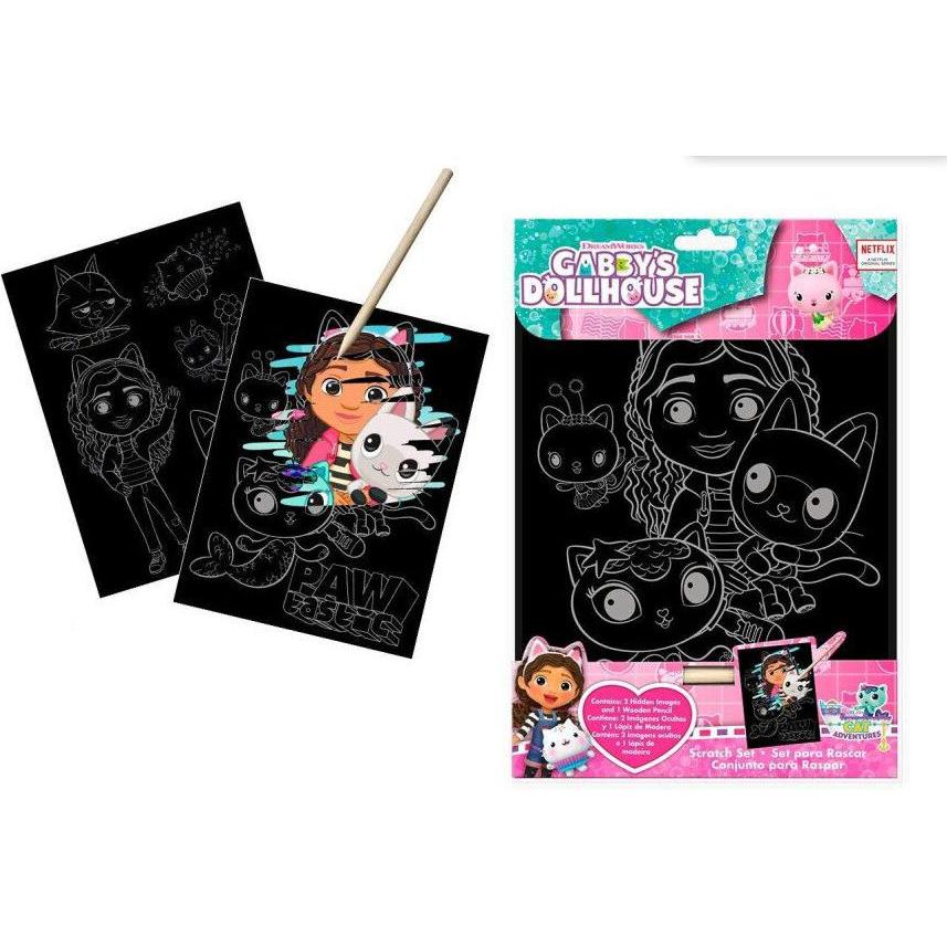 Gabby's Dollhouse KratzSet