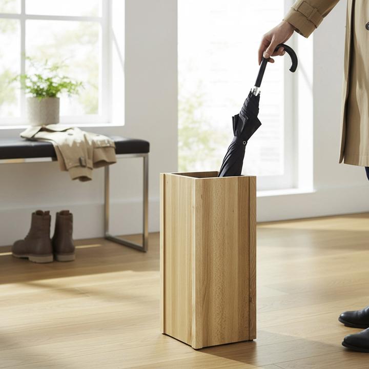 Actual product image HAKU Möbel Cast Iron Umbrella Stand, Rectangular