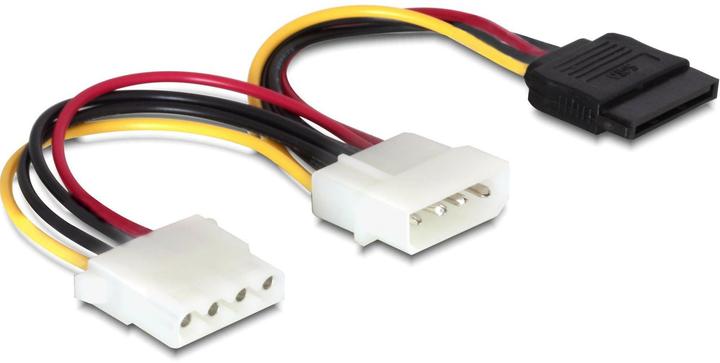 Produktbild Delock Molex zu Molex und SATA (16.50 cm, 4 pin PWM, SATA)