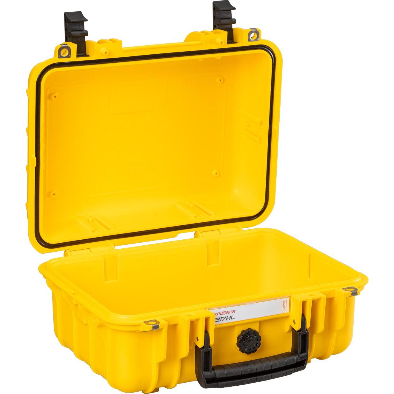 Thumbnail - Explorer Cases Outdoor Koffer 3317HL.Y E yellow empty (B x H x T) 33 x 24 x 17 (Kamera Beutel, 13.10 l), Kameratasche, G...