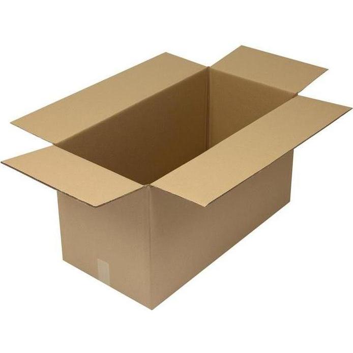 Transpak, Cartone + Scatola di spedizione, Cartone pieghevole a 2 pareti dimensioni 785x385x425 mm qualità 2.35BC marrone marrone (15 pz.)