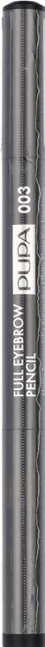 Actual product image Pupa Milano Full Eyebrow Pencil 003 Dark Brown 0.2g (Dark Brown)