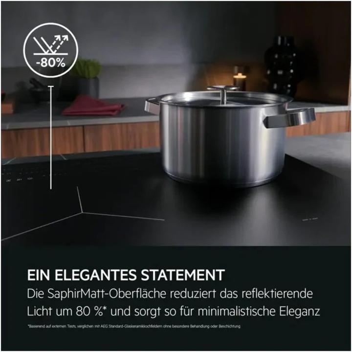 Image du produit Electrolux AEG TII84B10FZ Table de cuisson encastrable à induction80cm autarcique design à facettes