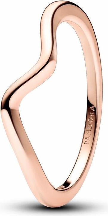Pandora Polierte Welle Ring