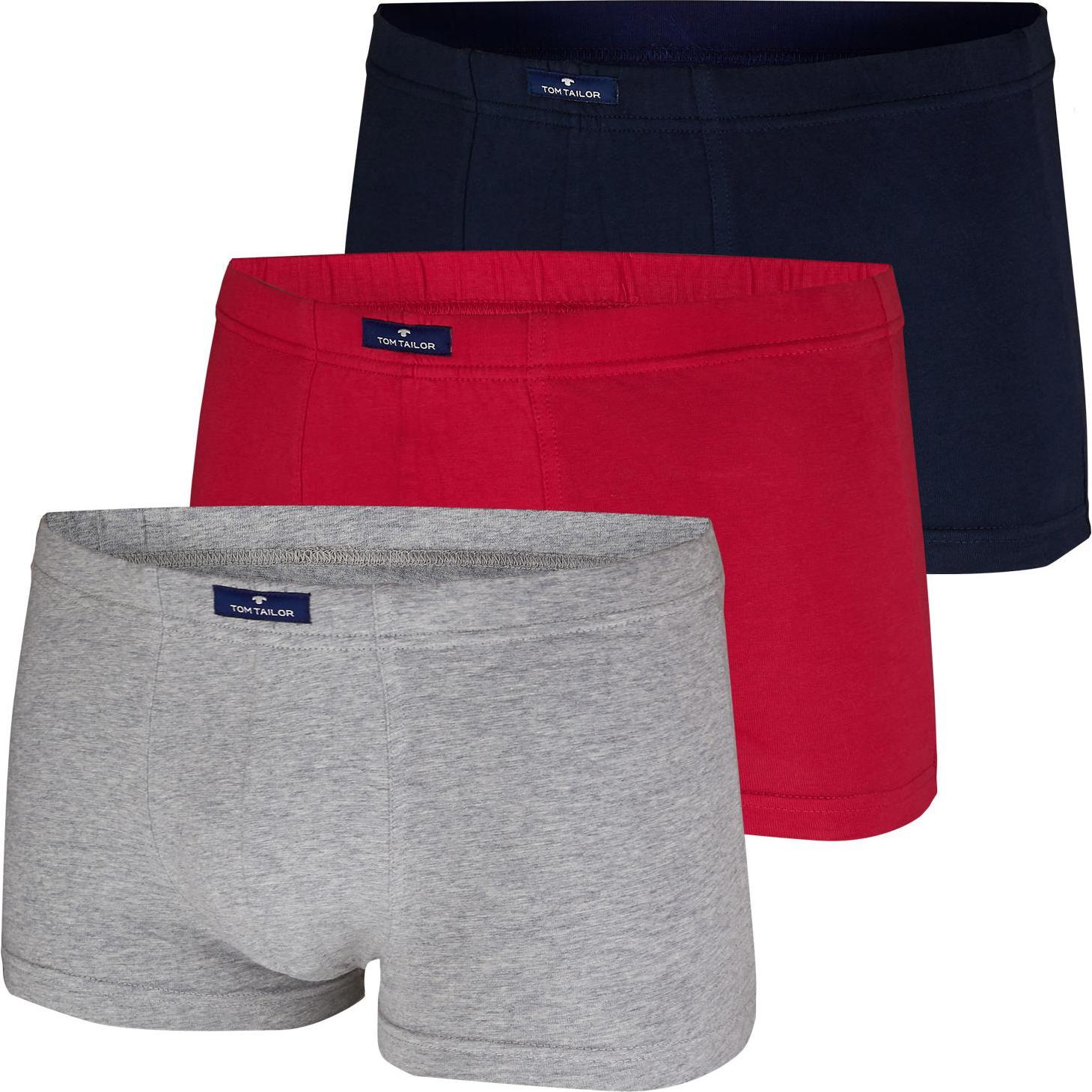 Tom Tailor, Herren, Unterhosen, Boxershorts, Blau, (XXL, 3er Pack)