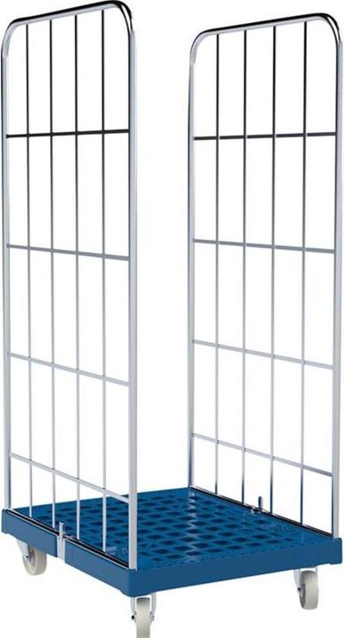 Actual product image kaiserkraft Roller container with plastic roller plate (500 kg)