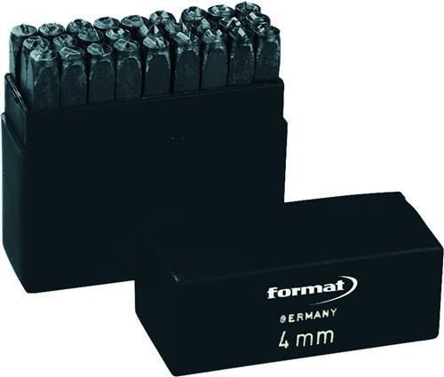 Actual product image Format Stålbogstaver i saet 9721 A-Z 6mm