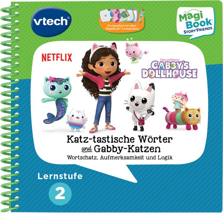 Produktbild VTech Lernstufe 2 - Gabby's Dollhouse inklusive Story'Friend Lernfigur (Deutsch, 4 - 6 Jahre)