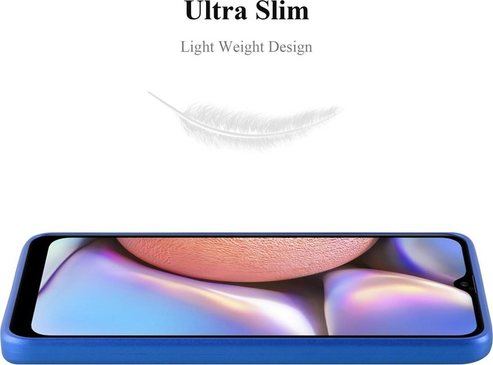 Actual product image Cadorabo TPU Matt Metallic Cover (Samsung Galaxy A10s)