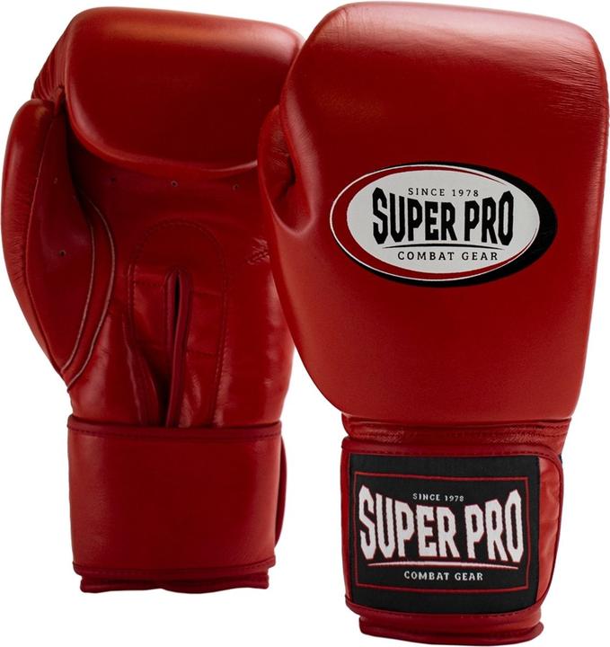 Immagine prodotto Super Pro Guantoni da boxe Thai-Pro in pelle (Thai) (12 OZ, 12)