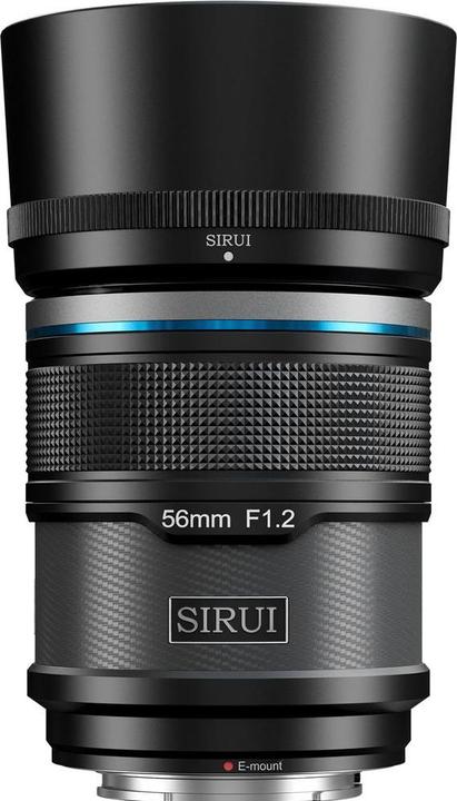 Immagine prodotto Sirui Obiettivo Sniper 56 mm F1.2 APSC con messa a fuoco automatica (Fuji X-Mount, nero, fibra di (Fujifilm X, APS-C / DX)