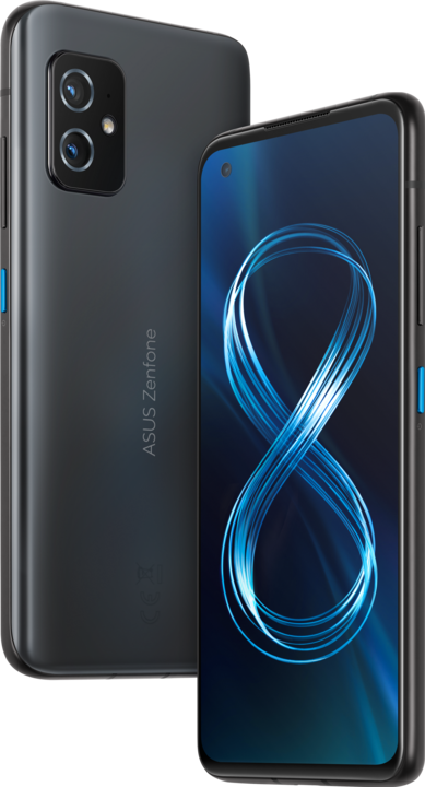 Image du produit ASUS Zenfone 8 (8GB) (256 Go, Obsidian Black, 5.92", Double SIM, 64 Mpx, 5G)
