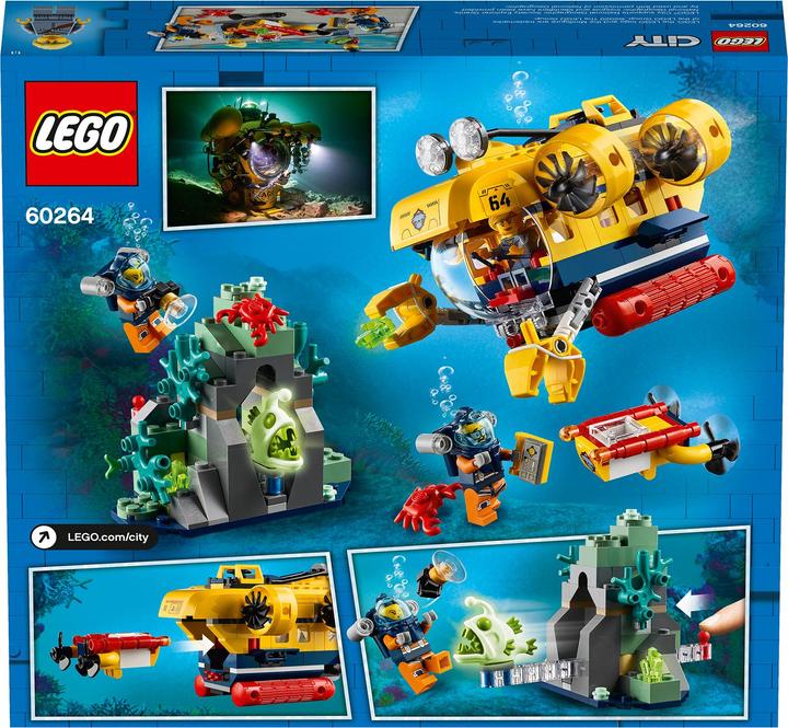 Produktbild LEGO Meeresforschungs-U-Boot (60264, LEGO City)