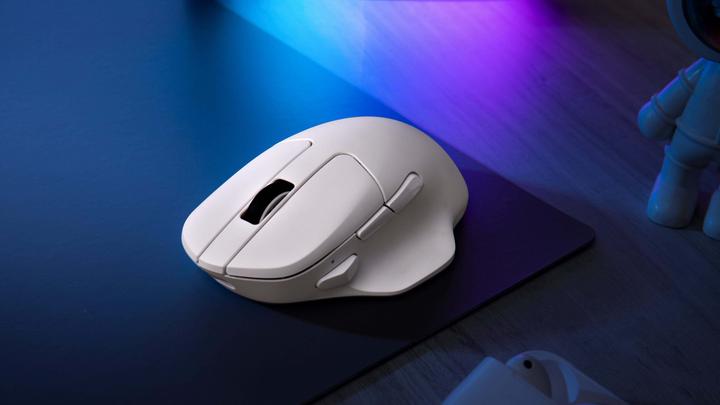 Produktbild Keychron M7 1K Wireless Gaming Maus, weiss (Kabelgebunden, Kabellos)